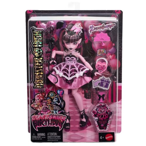 Lalka MONSTER HIGH Scary Sweet Birthday Draculaura JBG74