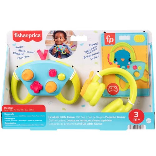 Grzechotka FISHER PRICE Level-Up Little Gamer HYR57