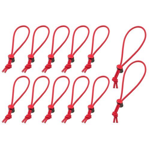 Opaski zaciskowe THINK TANK Red Whips V2 Czerwony (12 szt.)