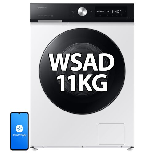 Pralka SAMSUNG BESPOKE AI WW11DB7B94GE EcoBubble 11kg 1400 obr Autodozowanie StayClean