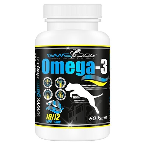 Suplement dla psa GAME DOG Omega-3 (60 kapsułek)