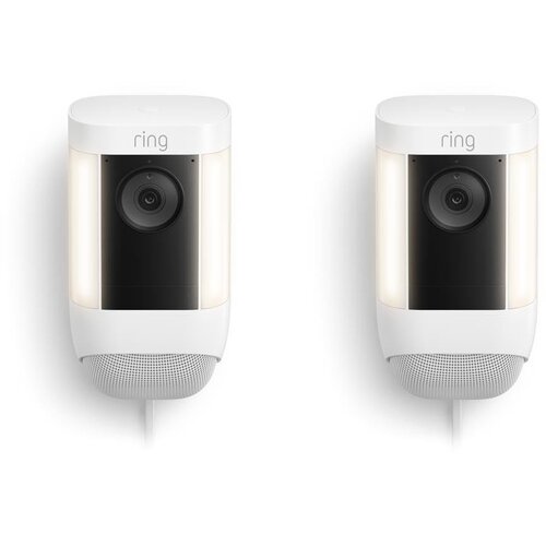 Kamera RING Spotlight Cam Pro Biały (2 szt.) Zewnętrzna, Wi-Fi
