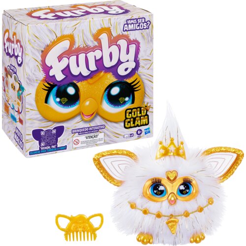 Maskotka HASBRO Furby Złota Blask G1938120