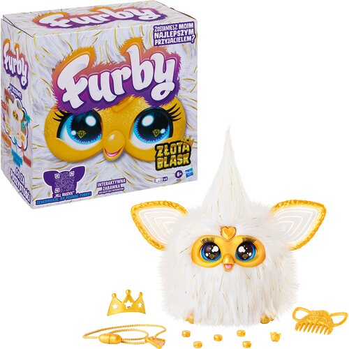 Maskotka HASBRO Furby Złota Blask G1938120