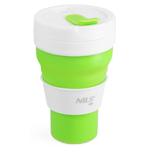 Kubek turystyczny NILS CAMP NC4103 600Ml Zielony