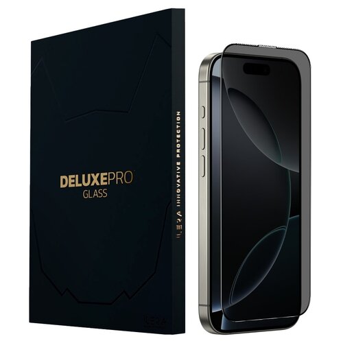 Szkło hartowane ILERA Deluxe Incognito do Apple iPhone 16 Pro