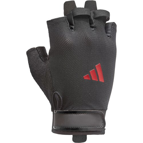 Rękawice treningowe ADIDAS Essential Training (rozmiar L) Czarno-czerwony