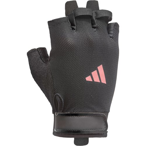Rękawice treningowe ADIDAS Essential Training (rozmiar S) Czarno-różowy