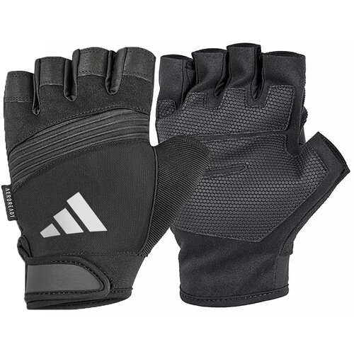 Rękawice treningowe ADIDAS Performance (rozmiar XL) Czarno-szary