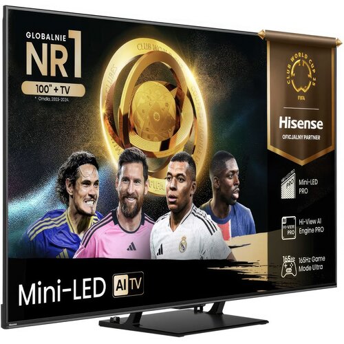 Telewizor HISENSE 75U78Q Pro 75" MINILED 4K 165Hz VRR VIDAA Dolby Vision Dolby Atmos HDMI 2.1