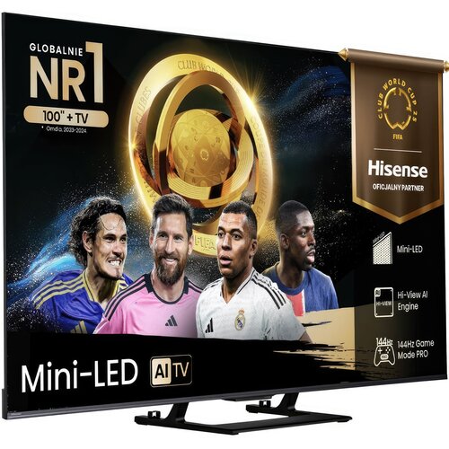 Telewizor HISENSE 50U78Q 50" MINILED 4K 144Hz VRR VIDAA Dolby Vision Dolby Atmos HDMI 2.1