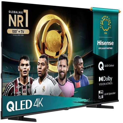 Telewizor HISENSE 75E79Q Pro 75" QLED 4K 144Hz VRR VIDAA Dolby Vision Dolby Atmos HDMI 2.1