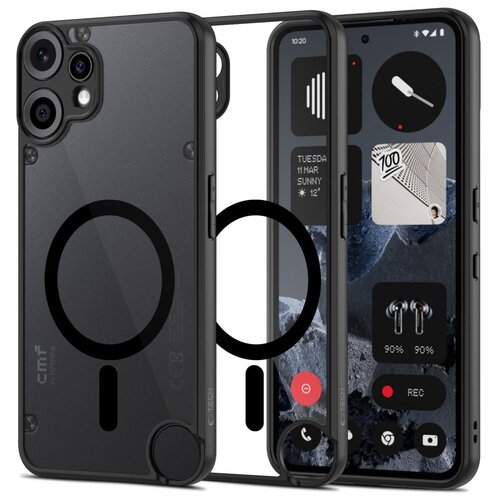 Etui TECH-PROTECT MagMat MagSafe do Nothing CMF Phone 2 Pro Czarny