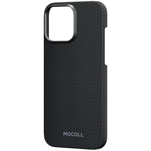 Etui MOCOLL Bulletproof Aramid Fiber Magnetic do Apple iPhone 16 Pro Max Czarny