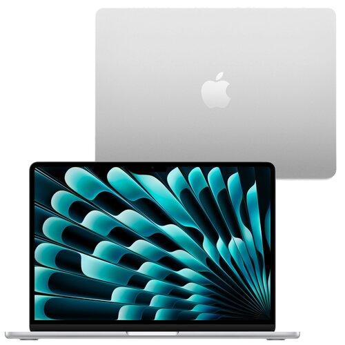 Laptop APPLE MacBook Air 2025 13.6" Retina M4 16GB RAM 512GB SSD macOS Srebrny (Klawiatura US)
