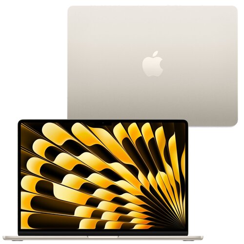 Laptop APPLE MacBook Air 2025 15.3" Retina M4 16GB RAM 512GB SSD macOS Księżycowa poświata