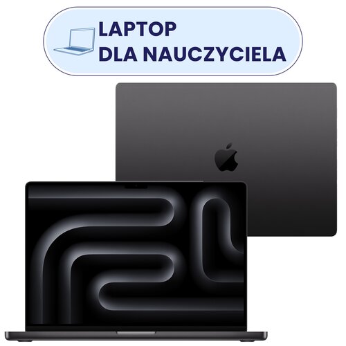 Laptop APPLE MacBook Pro 2024 16" Retina M4 Pro 48GB RAM 512GB SSD macOS Gwiezdna czerń