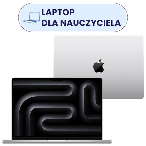 Laptop APPLE MacBook Pro 2024 14" Retina M4 Pro 24GB RAM 1TB SSD macOS Srebrny