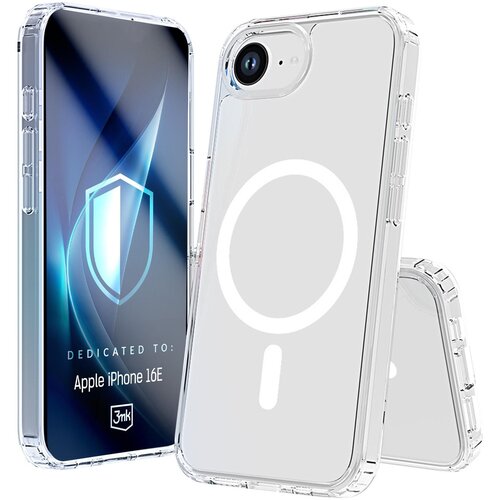 Etui 3MK Armor MagCase do Apple iPhone 16e Przezroczysty