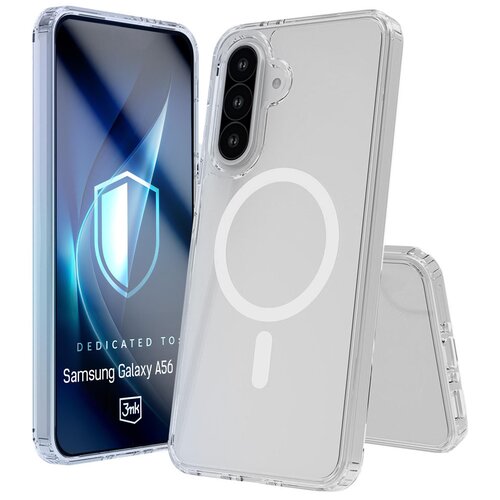 Etui 3MK Armor MagCase do Samsung Galaxy A56 Przezroczysty