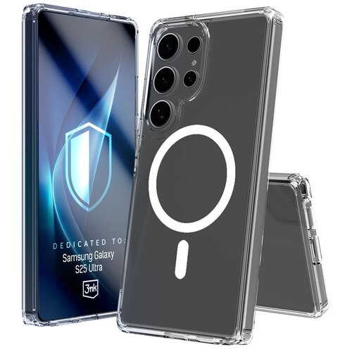 Etui 3MK Armor MagCase do Samsung Galaxy S25 Ultra Przezroczysty