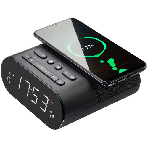 Radiobudzik GÖTZE & JENSEN RCL800QI USB ładowanie indukcyjne telefonu