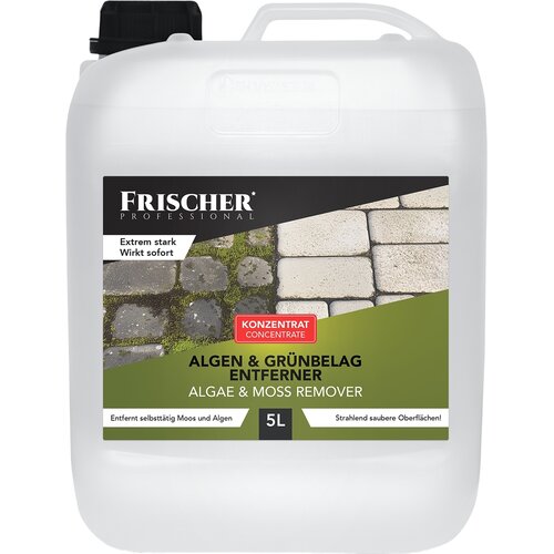 Płyn do usuwania mchu i zielonych nalotów FRISCHER Professional 5 l