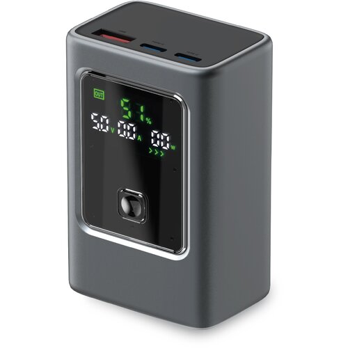 Powerbank SBS Evolved LCD 10000mAh PD 35W Szary