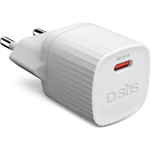 Ładowarka sieciowa SBS Eco Wall 25W Biały