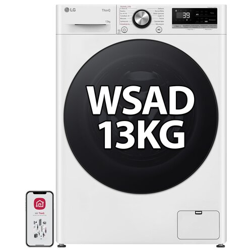 Pralka LG F4W1372YW 13kg 1400rpm Steam™