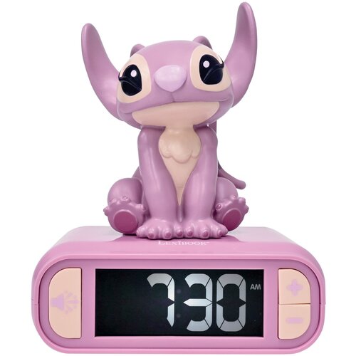 Budzik z lampką nocną LEXIBOOK Disney Stitch Angel RL800D1