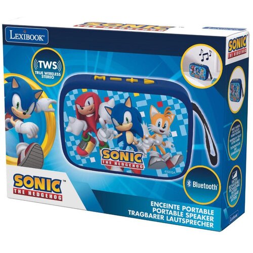 Zabawka głośnik mobilny LEXIBOOK Sonic The Hedgehog BT018SN