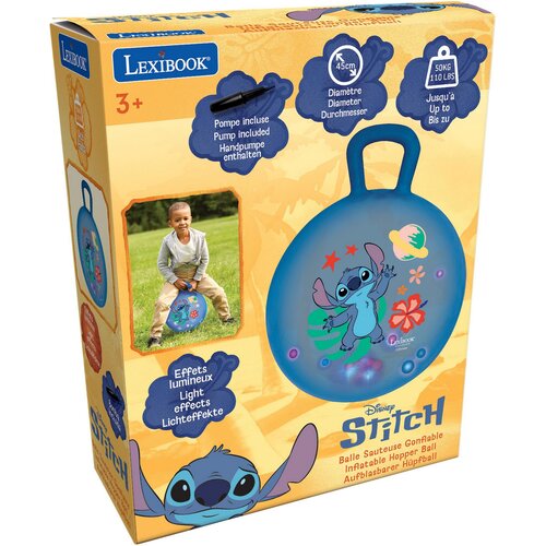 Piłka do skakania LEXIBOOK Disney Stitch BG040D