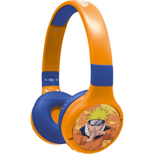 Słuchawki nauszne LEXIBOOK Naruto 2 w 1 Pomarańczowo-niebieski