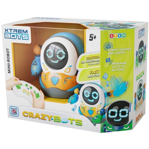 Zabawka interaktywna XTREM BOTS Crazy Bots XT3803236