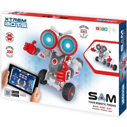 Zabawka interaktywna XTREM BOTS Sam Bot buduj-steruj XT3803252