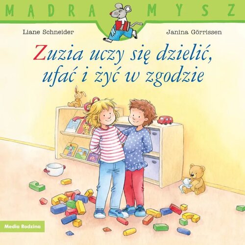 Książka Mądra Mysz Zuzia uczy się dzielić, ufać i żyć w zgodzie Hanna Sörensen (miękka okładka)