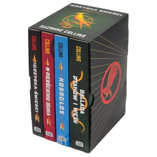 Książka Igrzyska Śmierci Tom 1-4 Suzanne Collins (miękka okładka)