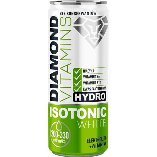 Izotonik DRVITA DIAMOND VITAMINS Hydro Isotonic White Aloesowy (330 ml)