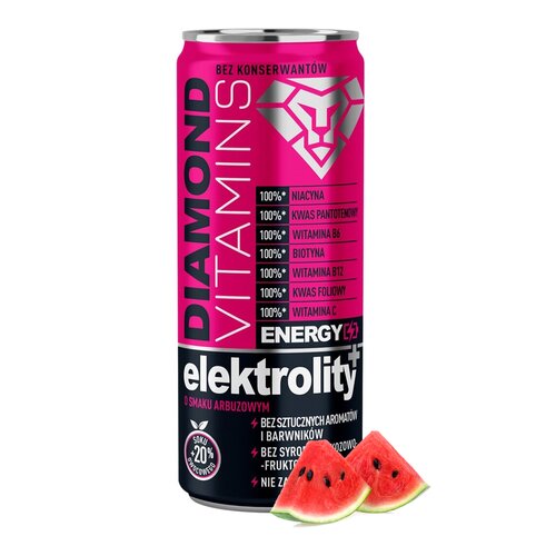 Elektrolity DRVITA DIAMOND VITAMINS Arbuzowy (250 ml)