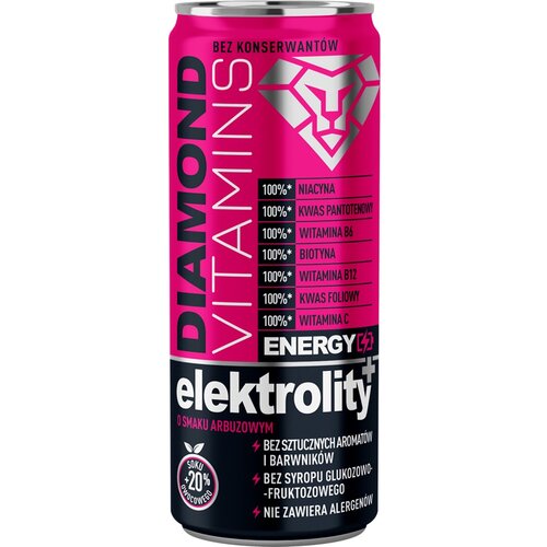 Elektrolity DIAMOND VITAMINS Arbuzowy (250 ml)