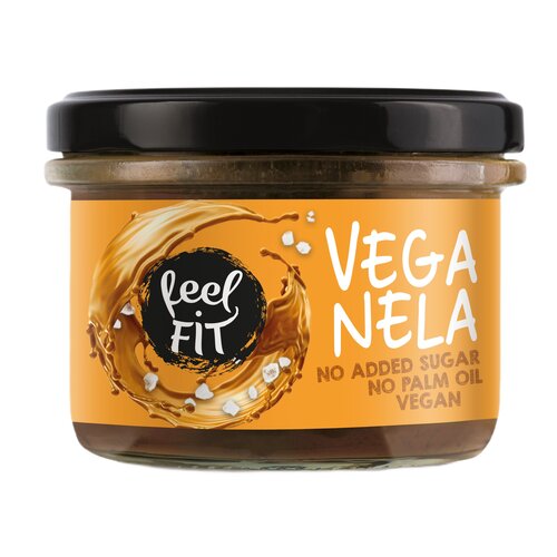 Krem FEEL FIT Veganela Słony karmel (200 g)