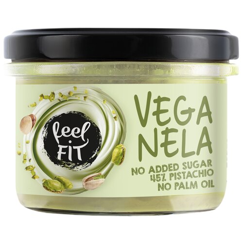 Krem FEEL FIT Veganela Pistacjowy (200 g)