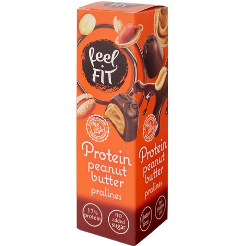 Praliny proteinowe z masłem orzechowym FEEL FIT (33 g)