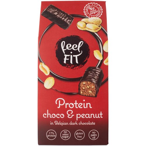 Praliny proteinowe FEEL FIT Czekoladowo-orzechowy (83 g)