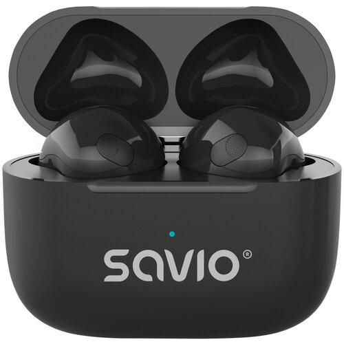 Słuchawki douszne SAVIO TWS-02 Pro Czarny