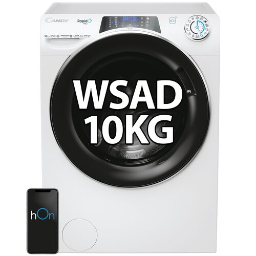 Pralka CANDY RapidÓ Pro RP 5106BWMBC 1-S RapidO PRO 10kg 1500 obr A