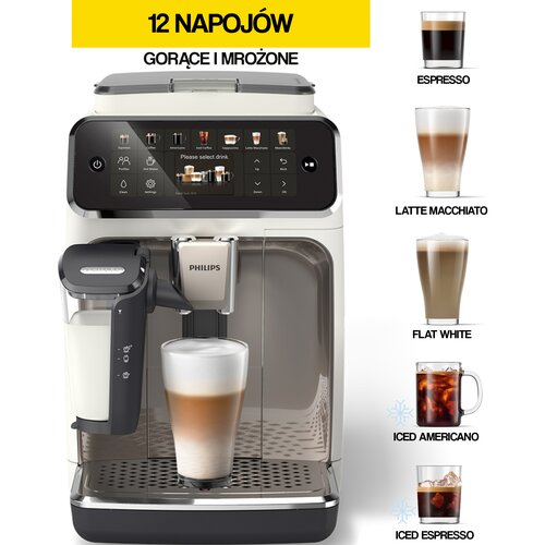 Ekspres PHILIPS LatteGo EP4443/70 (Silent Brew)