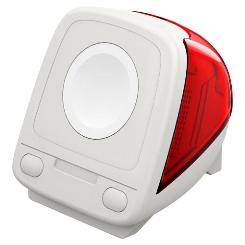 Stojak na ładowarkę SPIGEN Classic C1 do Apple Watch Biało-czerwony