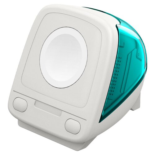 Stojak na ładowarkę SPIGEN Classic C1 do Apple Watch Biało-niebieski
